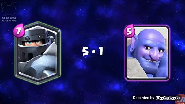 MEGA KNIGHTS Vs BOWLER-Clash Royale#2 смотреть онлайн