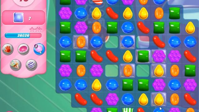 Candy Crush Saga Level 13 три в ряд логика