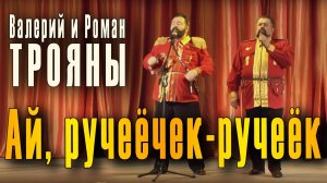 Ручеек (Ай, ручеёчек-ручеёк...). Цыганская народная песня. Дуэт братьев Романа и Валерия Троянов.