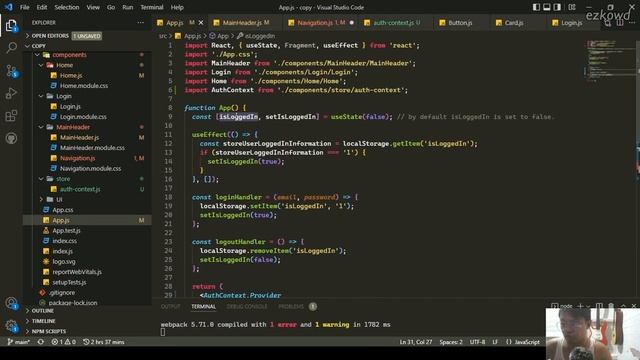Context API using useContext Hook React | (Tagalog) смотреть онлайн