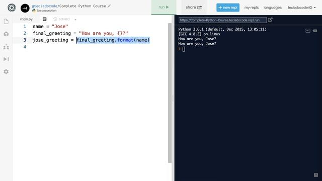 video1 8 Python string formatting смотреть онлайн