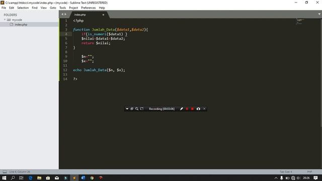 Mengatasi a non numeric value encountered di PHP смотреть онлайн