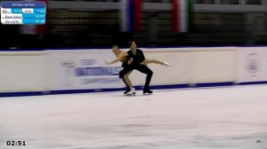 Kateřina Mrázková & Daniel Mrázek - Four Nationals Championships 2023 FD