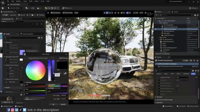 Glass with Path Tracer in Unreal Engine 5 (+Free Glass Material) смотреть онлайн