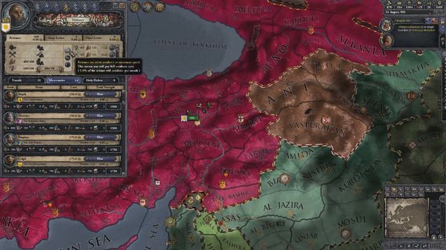 Crusader Kings 2 Let's Play - Taron 49, King Of Armenia..One Day смотреть онлайн