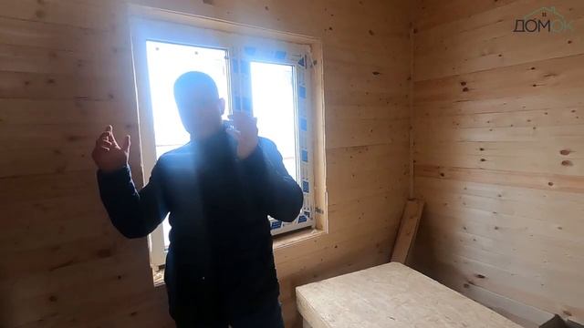 Строительство каркасного дома Амур 6х8. Обзор снаружи и изнутри! смотреть онлайн