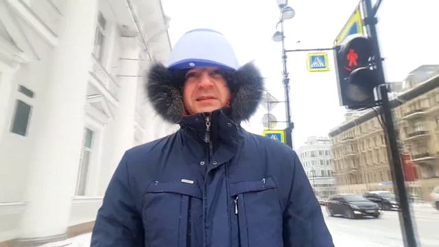 Челлендж. Слабо с кастрюлей на голове по центру Питера? смотреть онлайн
