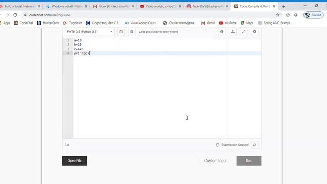Addition of two numbers in C, Python, Java, C++ Languages смотреть онлайн
