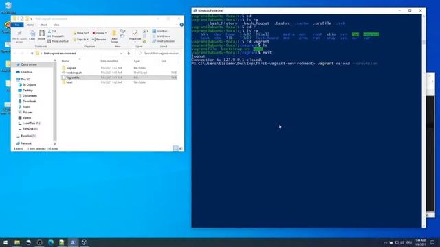 Create VM using Vagrant in 2021 with Virtualbox as backend | Quick start смотреть онлайн