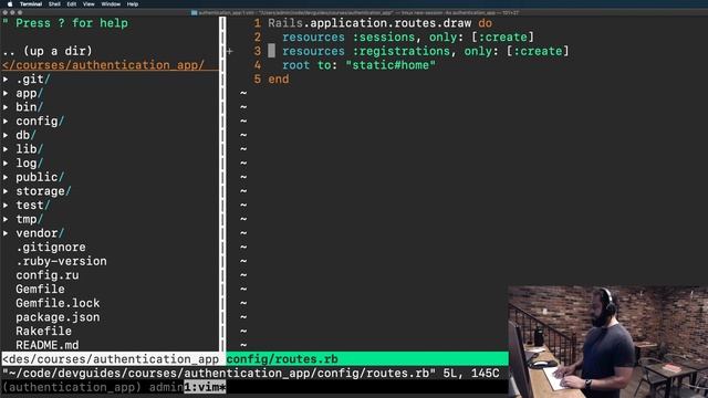 Implementing the Registration Controller and Final Authentication Features in Rails смотреть онлайн