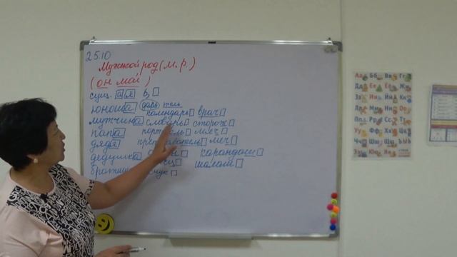 Женский и мужской род с мягким знаком смотреть онлайн