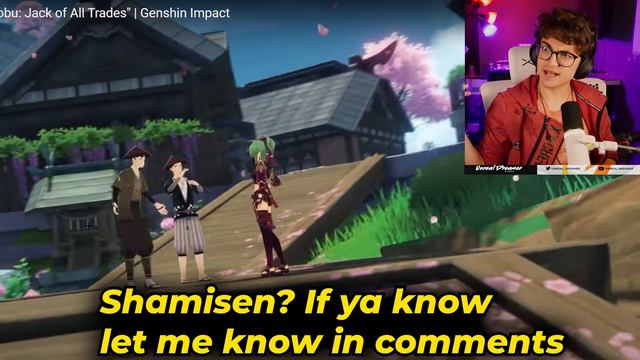 Kuki Shinobu Character Demo Reaction + Music Geekout | Genshin Impact смотреть онлайн