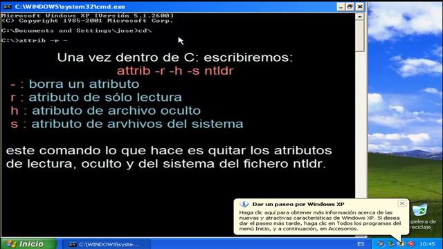Borrado de NTLDR por MSDOS смотреть онлайн