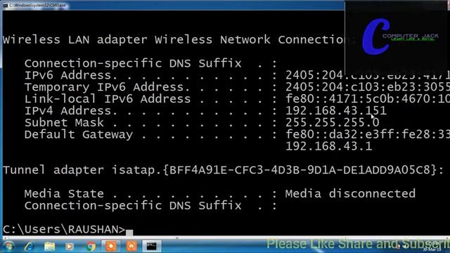 How to check ip address on windows operating system ? смотреть онлайн