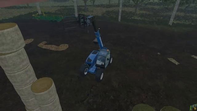 FS2015 - Один российский край - 132 - Рабочие хлопоты, новая техника и стройматериалы