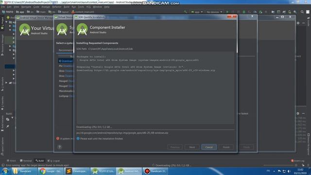 Create émulateur Android studio смотреть онлайн