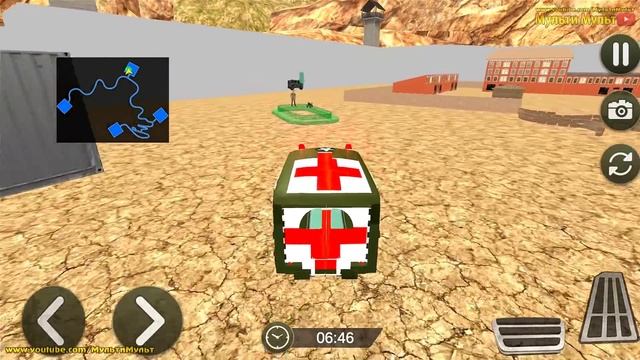 US Army Rescue Ambulance Simulator: Multi Cars Transport 3D Driving - Best Android gamePlay смотреть онлайн