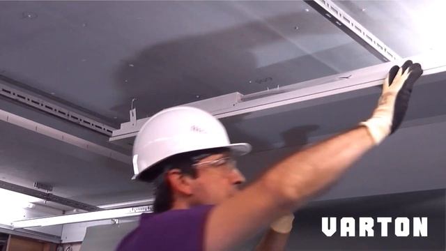 Монтаж светильников Varton в потолочные системы Armstrong смотреть онлайн