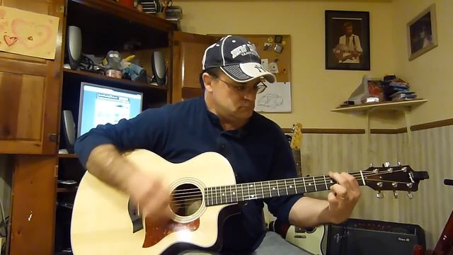 The Who - Behind Blue Eyes - acoustic guitar cover смотреть онлайн