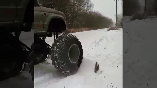 болотоход на шинах низкого давления из паджеро мини смотреть онлайн