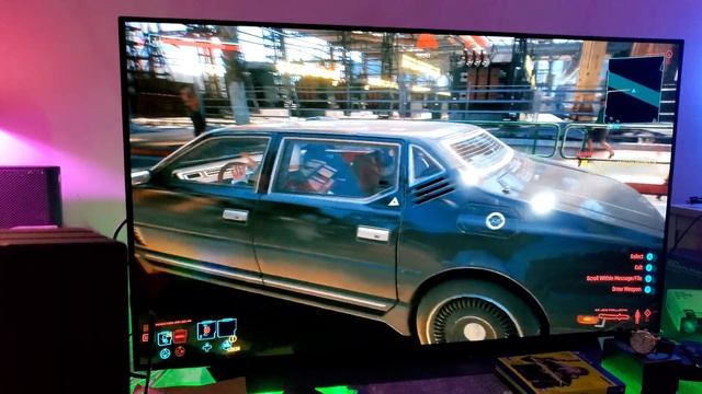 Cyberpunk 2077 - Geforce Now Nvidia Shield Pro & LG OLED CX48 Upscaling смотреть онлайн