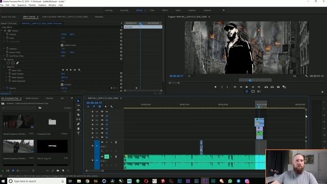 Adobe Premiere Pro - Как сделать matte painting (Русская версия) смотреть онлайн