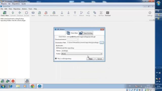 Configuracion Bitbucket/GIT/SSH смотреть онлайн
