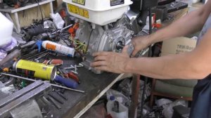 Мотоблок Shtenli 1900 попал в ремонт . Разборка двигателя. Разломан шатун. Причины