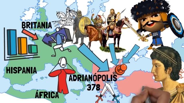 ✅ La CAÍDA Del IMPERIO ROMANO | ¿Por Qué Cayó El IMPERIO ROMANO? Resumen En 12 Minutos