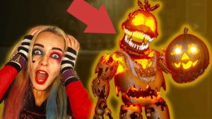 FNAF 4: HALLOWEEN EDITION! ХАРЛИ КВИНН ИГРАЕТ ВО ФНАФ: АНИМАТРОНИКИ НА ХЭЛЛОУИН!