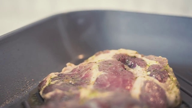 Обзор «Сковорода-гриль Frybest "Azure", цвет: голубой, серый, 28 см х 28 см» смотреть онлайн