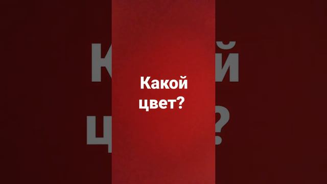 Какой же цвет?? Только самые умные люди угадают. смотреть онлайн