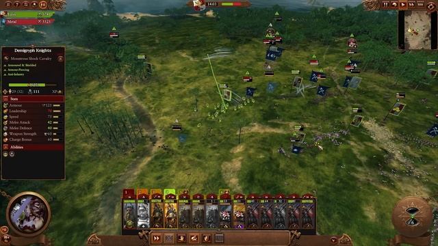 Lance Demigryph Time! Empire vs Kislev | LAND BATTLE - Total War Warhammer 3 смотреть онлайн