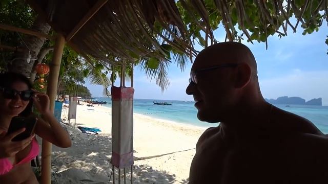 Тайские каникулы - остров Пхи Пхи, красота с квадрокоптера смотреть онлайн