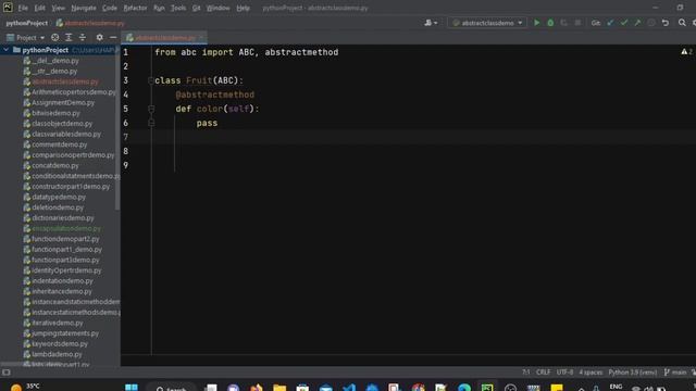 Python Tutorial 51 - Abstract class in python ( part 1 ) смотреть онлайн