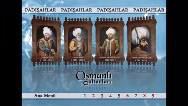 Osmanlı Sultanları - DVD Menü смотреть онлайн
