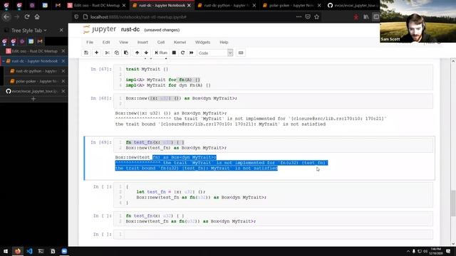 How oso built a runtime reflection system for Rust @ Rust DC, December 10, 2020 w/ Sam Scott смотреть онлайн