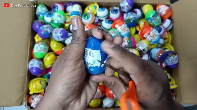 Surprise Eggs Unboxing | Lot's Of Surprise Eggs And Kinder Joy Fun Video | ASMR