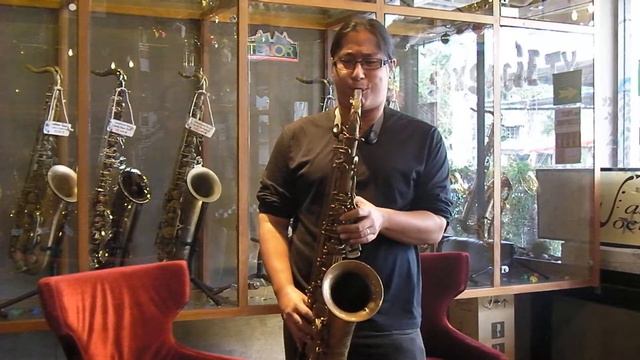 Test Saxophone P.mauriat Tenor 66 RUL смотреть онлайн
