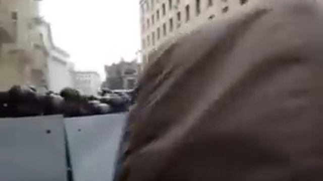 Киев. Штурм Банковой. Уникальная съемка. смотреть онлайн