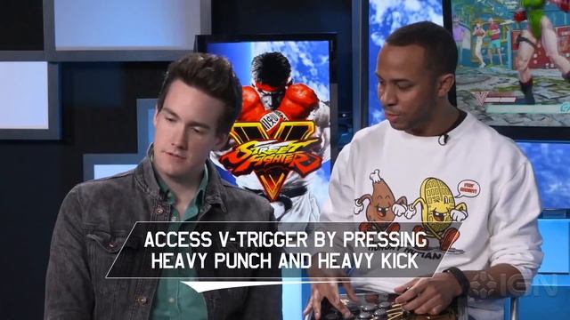 Street Fighter 5:How to use Ryu's New V-Skill & Trigger (Grudge Match Tips) смотреть онлайн