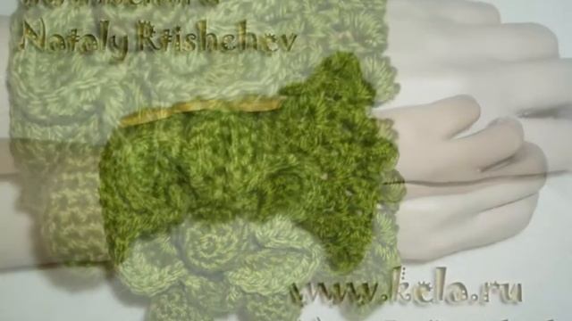 Ирландское кружево,вязаные БРАСЛЕТЫ, манжеты смотреть онлайн