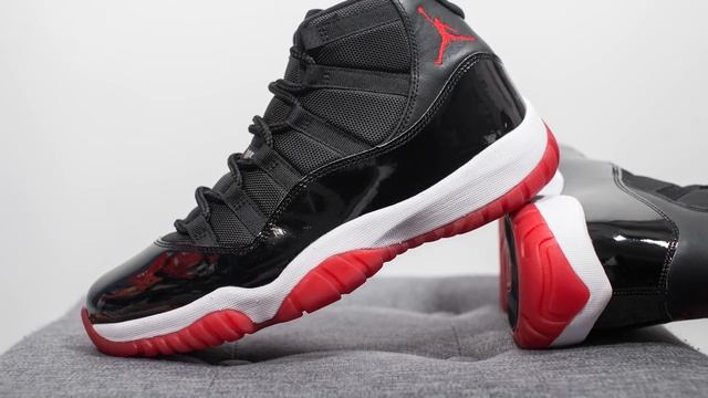 Air Jordan 11 Retro "Black / Red" (Playoff): Review & On-Feet смотреть онлайн