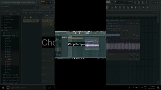 Chop Violin sample into drill смотреть онлайн