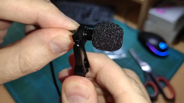 Петличный конденсаторный микрофон Andoer. Распаковка и тестирование. смотреть онлайн