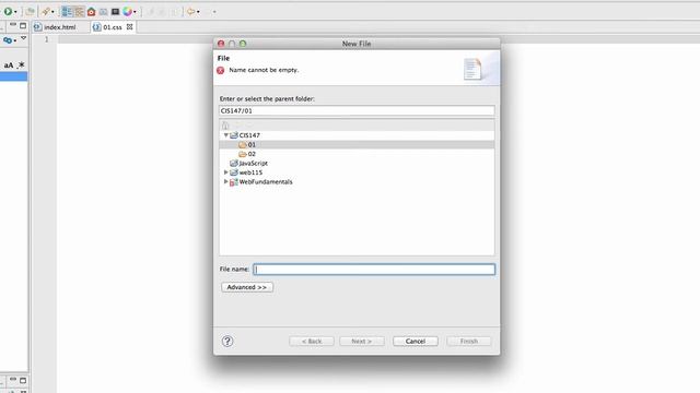 Setting up Aptana for CIS 147- JavaScript смотреть онлайн