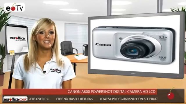 Canon A800 POWERSHOT Digital Camera HD LCD