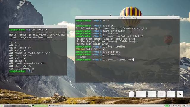 How to add changes to last commit in git смотреть онлайн