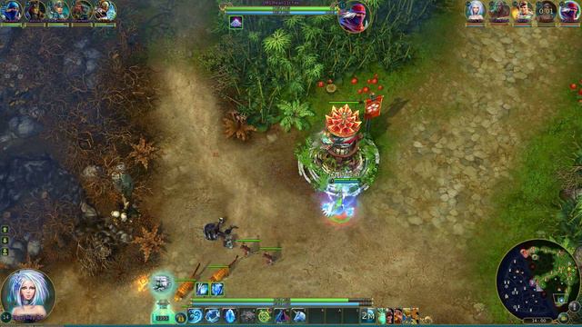 Prime World, крио, капитаны - по сути классический бой на крио. смотреть онлайн