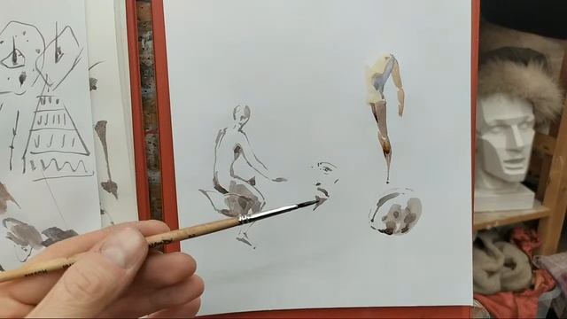 Эфир Наброски Акварель Элементы смотреть онлайн